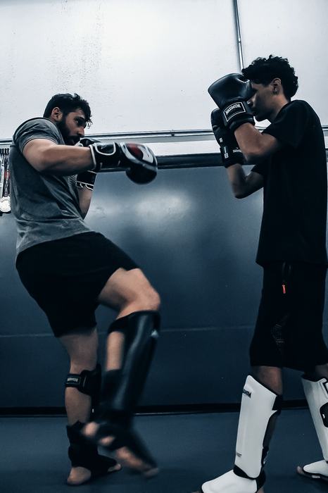 Treino de artes marciais, foco e disciplina